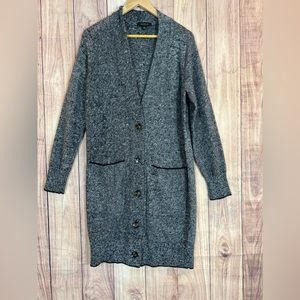 Ann Taylor Long Duster‎ Cardigan Women Size S